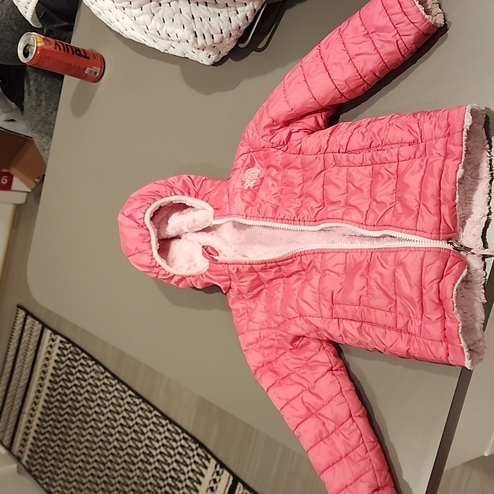The North face reversible jacket 3T Pink